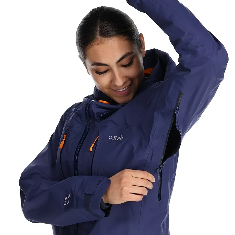 Veste imperméable femme Latok Alpine Jacket Gore tex Pro Rab