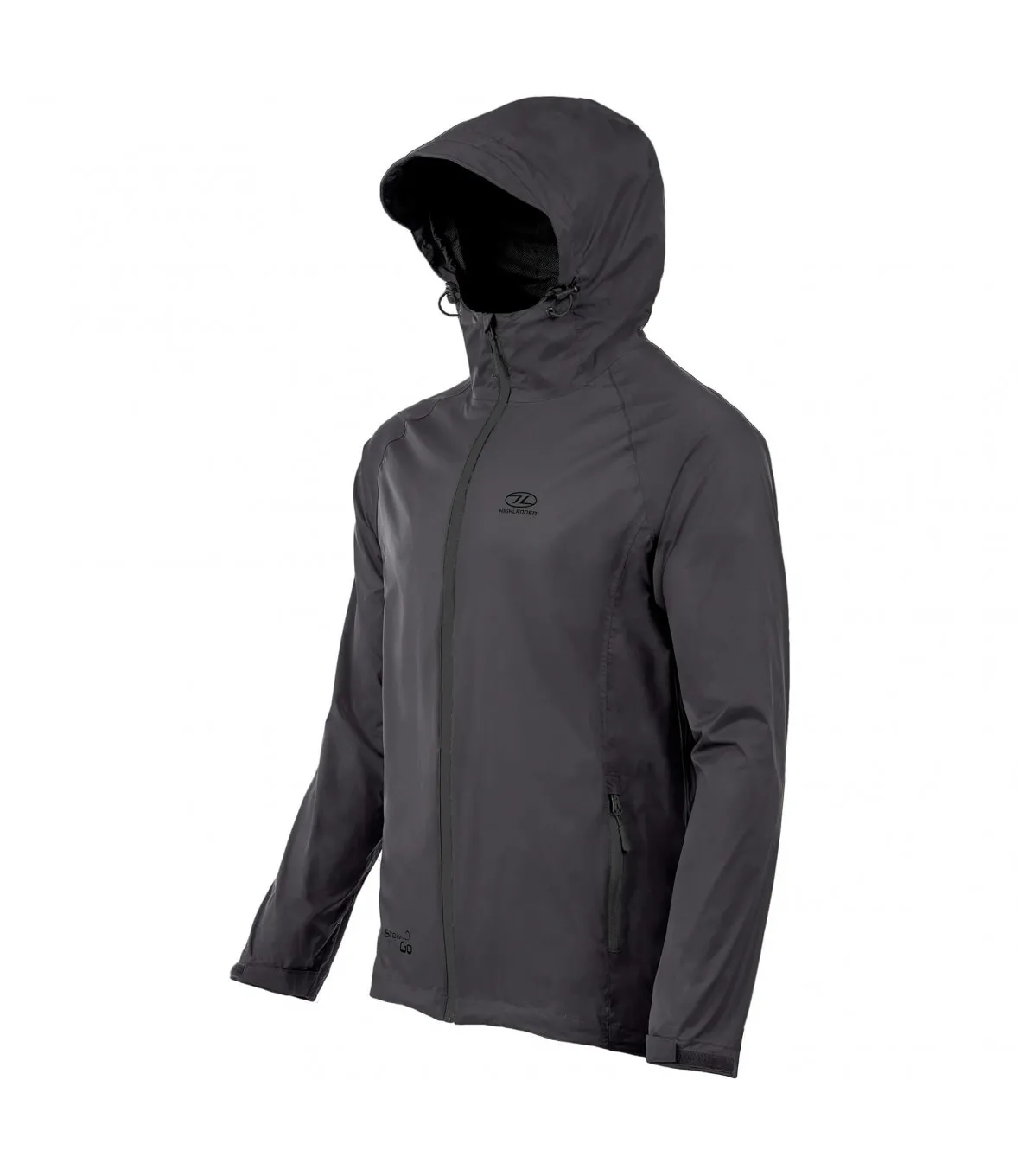 Veste imperméable Stow & Go noir - Highlander