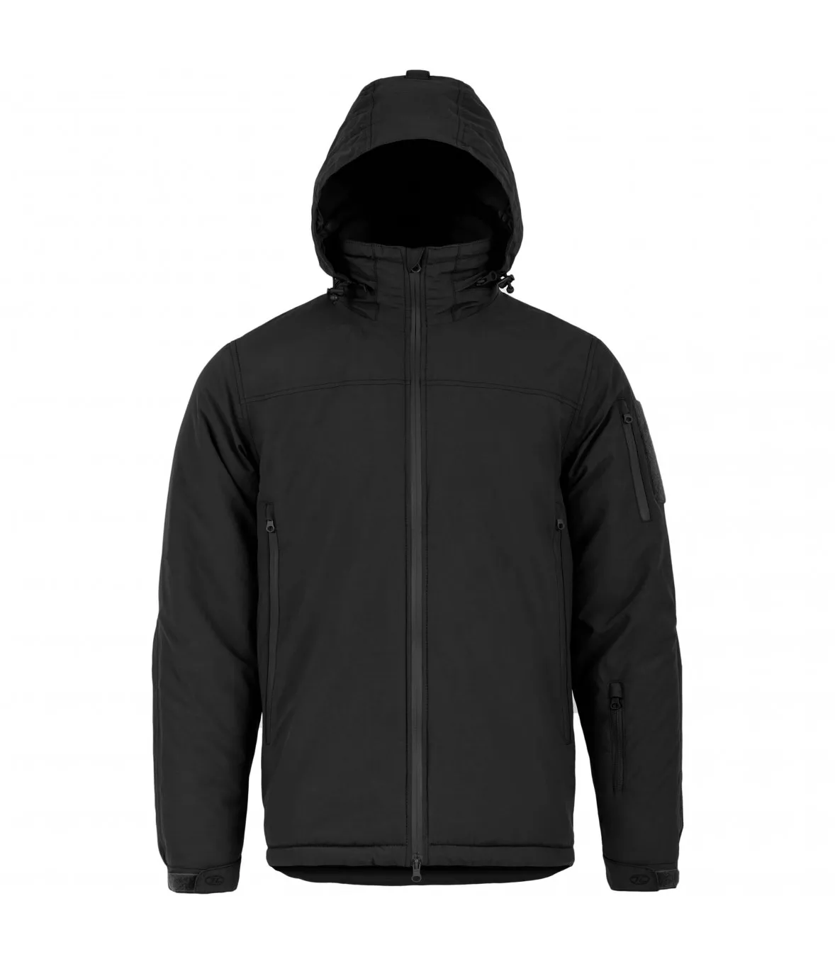 Veste imperméable Stryker noir de marque Highlander - en STOCK