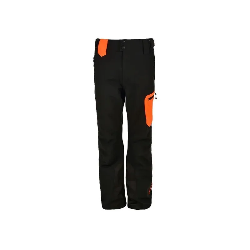 WATTS PANTALON DE SKI JUNIOR GOSTT NOIR/ORANGE